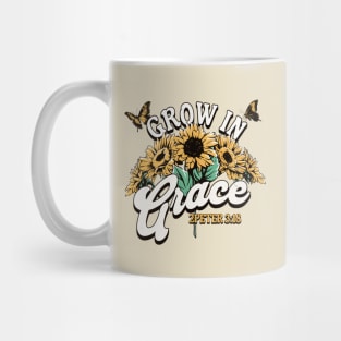 Grow in Grace Christian Women Mug